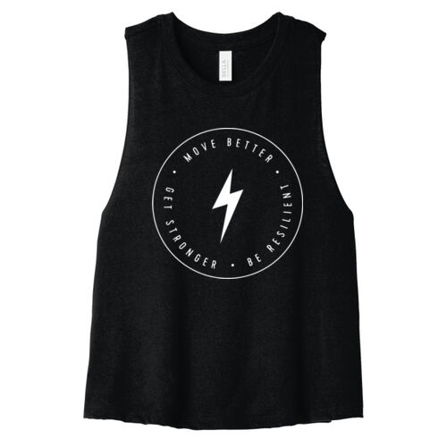 Women's Racerback Cropped Tank Thumbnail