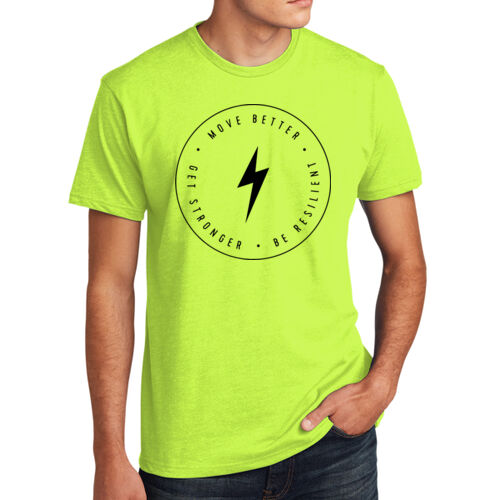 Unisex CVC Tee (Neon Yellow) Thumbnail