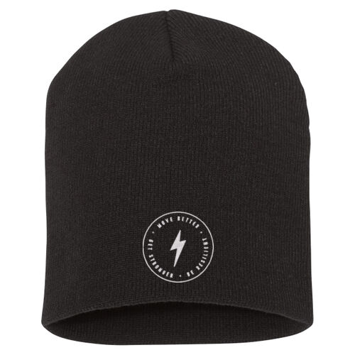 Knit Beanie (Black) Thumbnail